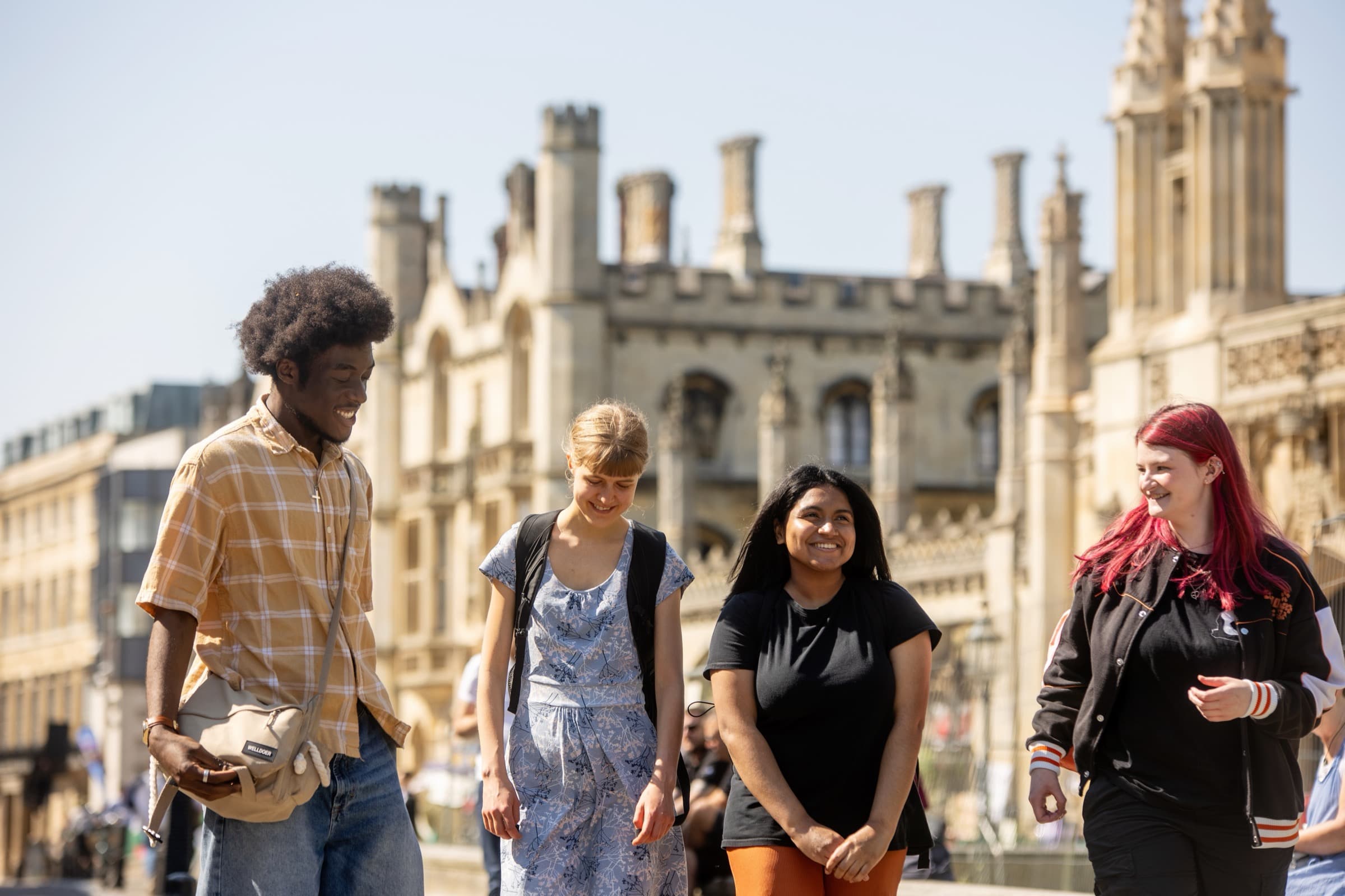 Cambridge students — among our first Oxbridge acceptances